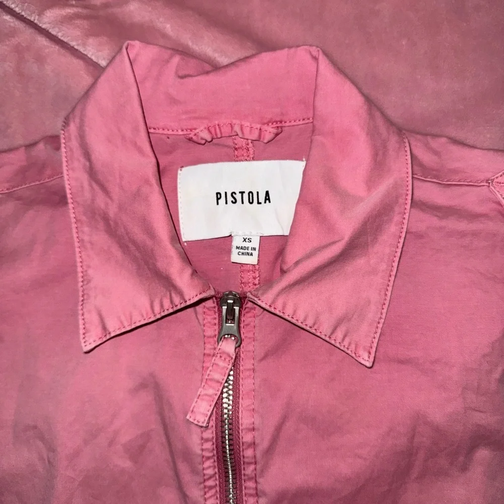 Pistola Meg Zip Front Romper Flamingo Pink NWOT Size‎ XS - Picture 2 of 4